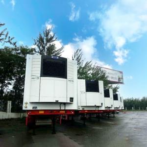 40FT 2 Axles Light Weight Semi Reefer Trailers For Rent