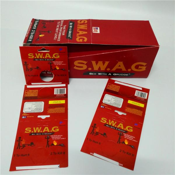 Hardware Usage Blister Card Packaging Go RHINO Hole Capsule Container Recycled Paper