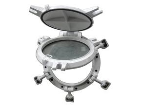Storm Cover Hinged Circle Custom Marine Windows Side Scuttle
