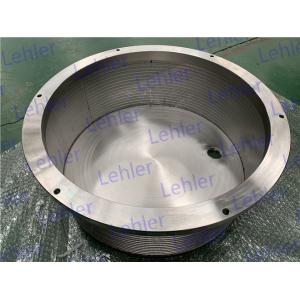 Harden Chrome Surface Basket Mill / Bead Mill Screen For Coating And Inks