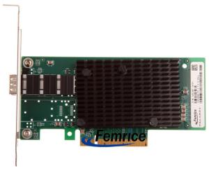 Femrice 10 Gigabit PCI Express Server Adapter Single SFP+ Fiber Port Network Work Interface Card INTEL 82599 Chipset