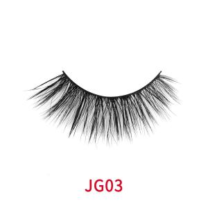 Cheap Dramatic Handmade 18mm Strip Lashes , 3D 18mm Volume Lashes for sale