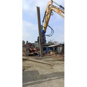Universal Side Grip Pile Hammer: Easy Installation on 20T Excavators with Quick
