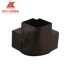 1/2" 6061 CNC Aluminum Profile Tri Angle 3 Way Corner Elbow