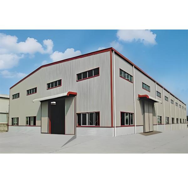Q355 Grade Workshop Steel Structure Pre Engineering Metal Buildings Custom