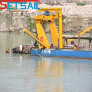 6 Inch Solid Pump Cutter Suction Dredger with 450m3 Water Flow and 3.2meter