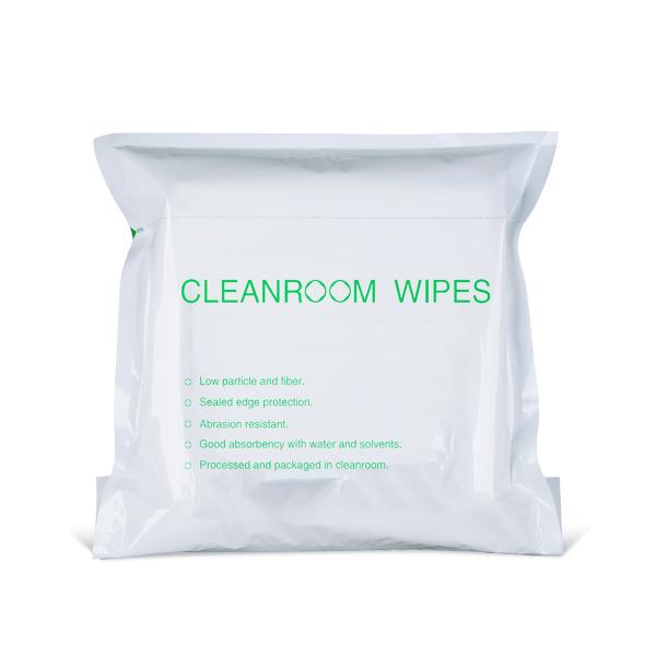 Lint Free Cleanroom Lcd Cleaning Wipes Disposable 9x9 Class 100 Polyester