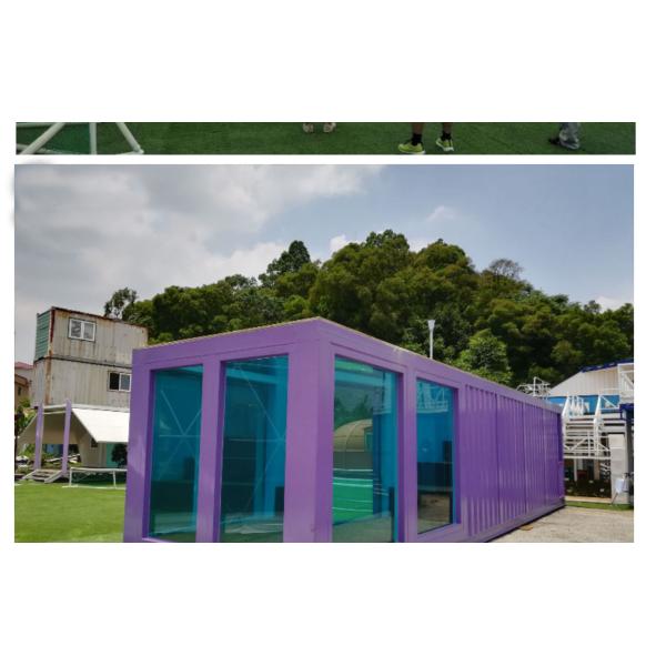 Outdoor Steel Structure Frame 20FT 40FT Prefabricated Container Swimming Pool