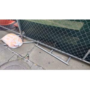 chain link temporary construction fence panels 6FT X 10F Mesh 2 3/8 " x 2 3/8" (