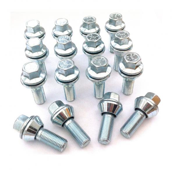 Quality Alloy Wobble Wheel Bolts M12 X 1.25 , Variable Pcd Bolts 2 Mm Tolerance wholesale