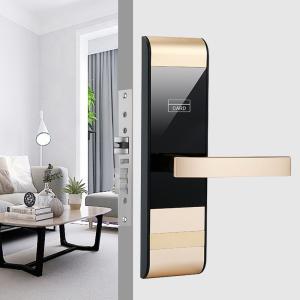 China M1 Gold Card Access Door Lock ANSI Smart Card Hotel Door Lock on sale