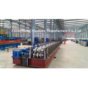 Cheap Automatic Highway Guardrail Roll Forming Machine For 475 mm Coil PLC control for sale