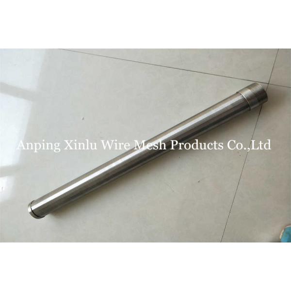 Continuous Slot Johnson Wire Screen Sand Control 89mm Diameter