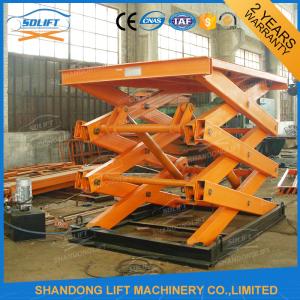 1 ton 3.3 m CE Electric Hydraulic Scissor Lift Platform for Material Handling