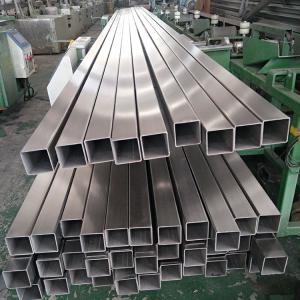 Cheap Square 201 Stainless Steel Pipe 1m To 12m Decorative Stainless Steel Welded Pipe for sale