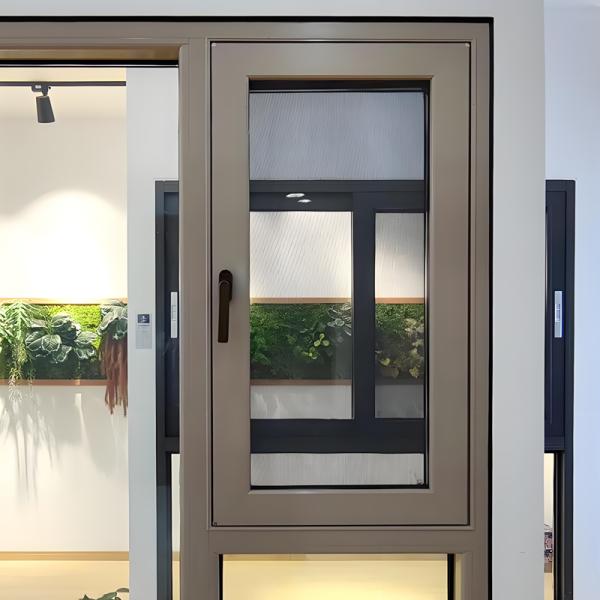100mm Frame Depth Unitized Glass Curtain System for Sustainable and Green