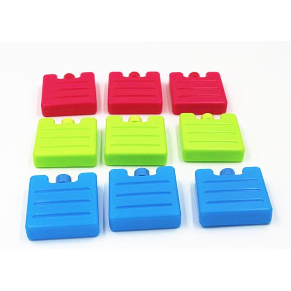 Colorful Plastic Mini Ice Blocks Small Gel Ice Packs SAP CMC Inside Liquild For Food Frozen