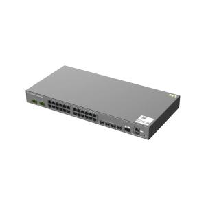 High-Performance Ruijie Switch With 24G+4X Ports PoE+ Support Industrial-Grade