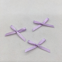Hand tied bow 0.3cm with satin ribbon bow knot handmade DIY bow