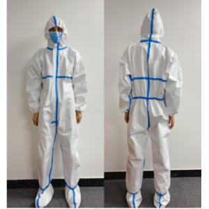 China Reliable Protection Disposable Protective Suit With Multiple Application on sale