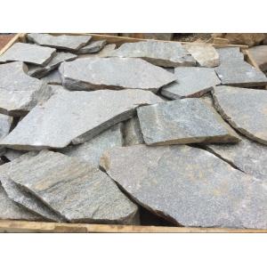 Cheap Green Quartzite Random Flagstone Crazy Stone Irregular Flagstone Landscaping Stones for sale