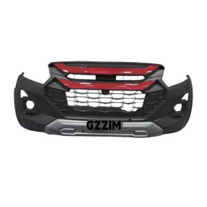 China Grille Kit Old To New Front Bumper Used For DMAX 2016-2019 Upgrade To DMAX 2024 on sale