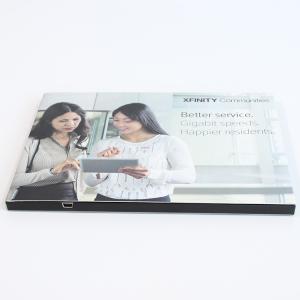 Cheap 7 Inch IPS Advertising 1500mAh LCD Video Brochure for sale