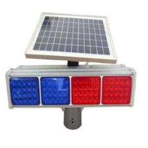 China IP65 Aluminum 5W 8Ah Solar Flash Lights Construction Warning on sale