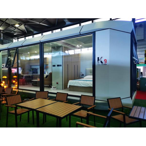 Portable and Comfortable The Space Capsule House for Adapting to Your Changing Requirements