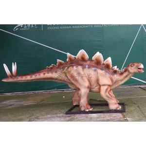 Soft Silicone Rubber Life Size Dinosaur Statue For Amusement Park Decoration