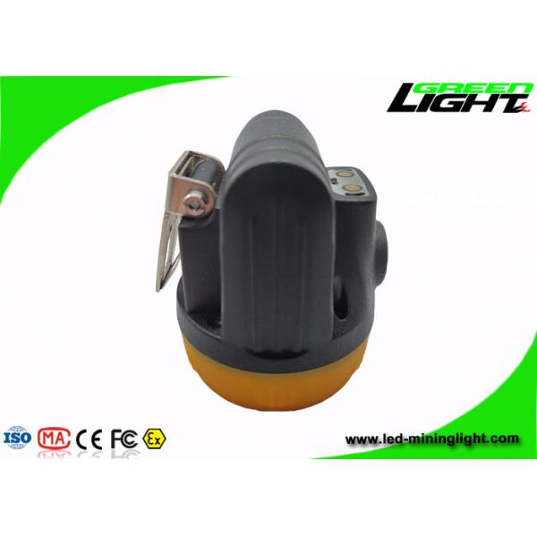 10000lux Cordless Mining Cap Lamps , Coal Miner Hard Hat Light 3.8Ah Battery