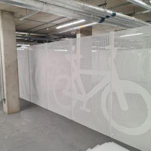 Building Cladding Perforated Sheet Ss 304 Powder Coating