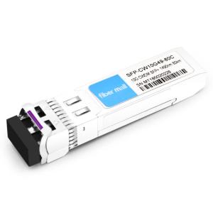 Cheap Huawei SFP-10G-ZCW1491 Compatible 10G CWDM SFP+ 1490nm 80km LC SMF DDM Transceiver Module for sale
