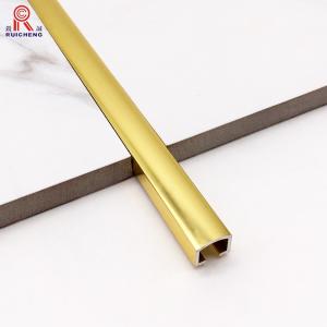 China Aluminum Alloy Tile Listello Trim Matte Silver U Shaped Anodized polished powder coating on sale