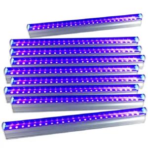 90% Transmittance UV LED Tube Lights with 365nm, 395nm Higher Efficiency EU US