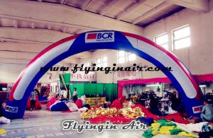 10m Outdoor Printing Inflatable Arch with Blower for Outdoor Advertisement