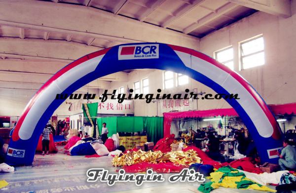 Quality 10m Outdoor Printing Inflatable Arch with Blower for Outdoor Advertisement wholesale