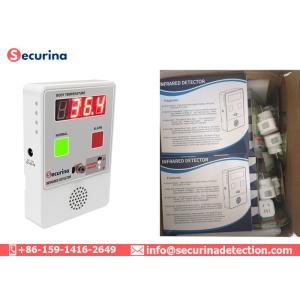 Cheap Portable Walk Through Body Scanner Temperature Sensing System With Voice Broadcast for sale