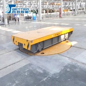 Trackless Transfer Cart for Safe and Handling in Industrial Environments