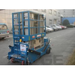 Multi Mast Aluminium Work Platform , 14m One Man Lift With 200kg Load