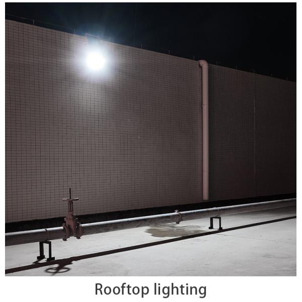 Reflector LED Solar Flood Light Power Aluminium IP66 30W 60W 300W Industrial Outdoor