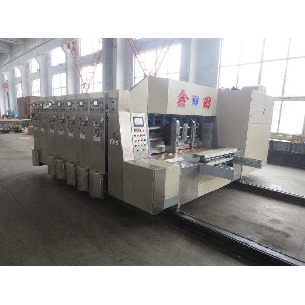 4 Color Flexo Printer Corrugated Carton Machinery Electrically For Carton Box