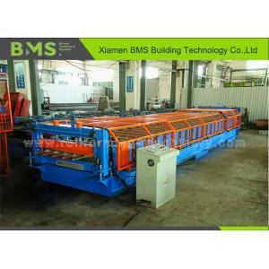 20 Steps Stainless Steel Roofing Panel Roll Forming Machine High Productivity