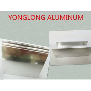 Silver Color Polished Aluminium Alloy Profiles T5 For Window / Door Materials