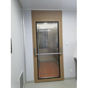 GMP Cleanroom Door System Panic Bar With World Lock High Security