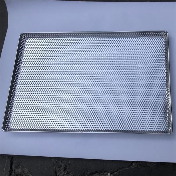 Customized Metal Dehydrator Perforated Baking Tray Durable Stainless Steel For