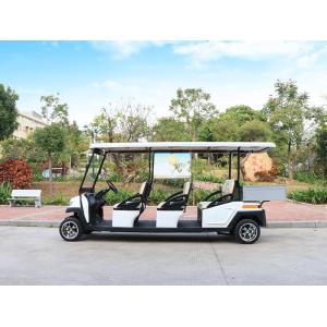 6 Passenger Electric Sightseeing Car Mini Bus with Rear Small Cargo