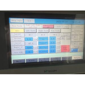 LDX-026A Full CNC Circular Saw Blade Front And Rear Angle Grinding Machine