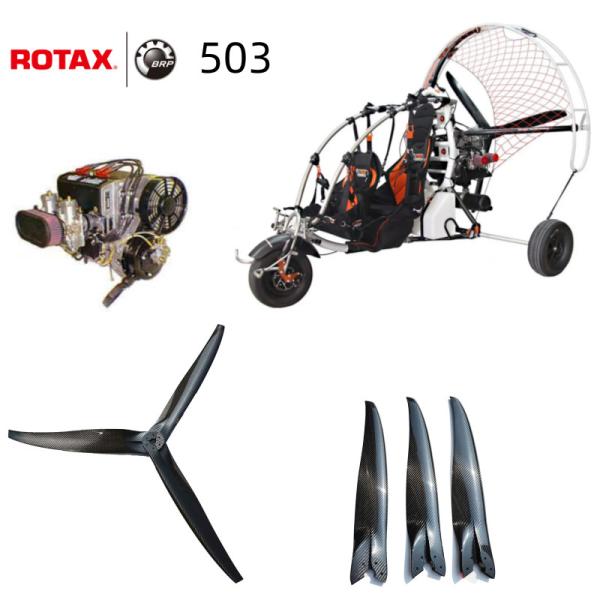 Rotax 447 503 582 Carbon propeller custom for ultralight aircraft carbon fiber airplane propeller 150cm 160cm