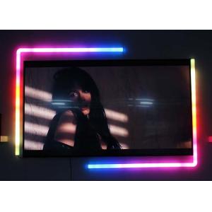 6pc/set programmable TV led back light wifi APP digital rgb led bar lights DIY